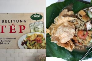 Mie Atep, kuliner yang wajib disantap saat berlibur ke Pulau Belitung