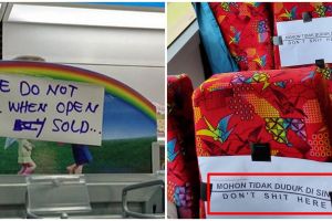 10 Tulisan lucu larangan pakai bahasa Inggris ini bikin ketawa miris