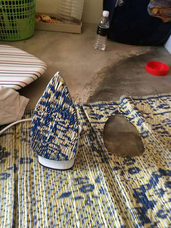 10 Potret apes orang saat pakai setrika ini bikin senyum miris