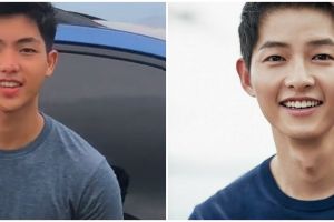 Viral pria mirip Song Joong-ki, ini 10 potretnya yang bikin meleleh
