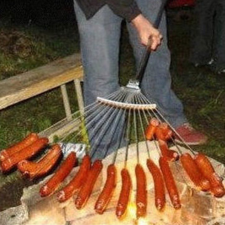 10 Potret absurd orang bakar daging ini bikin geleng kepala