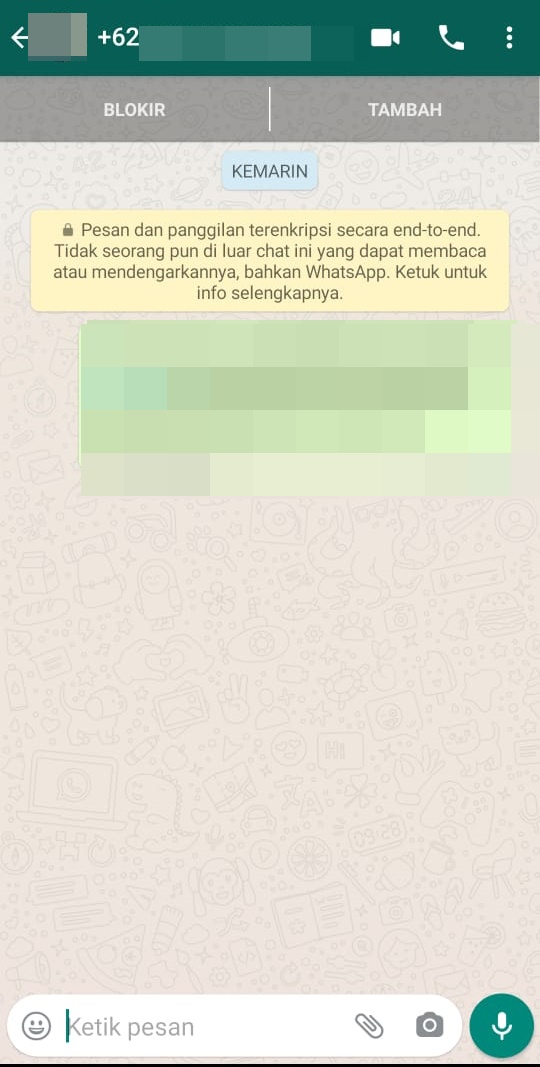 Cara aktifkan fitur pesan hilang otomatis pada WhatsApp (WA)