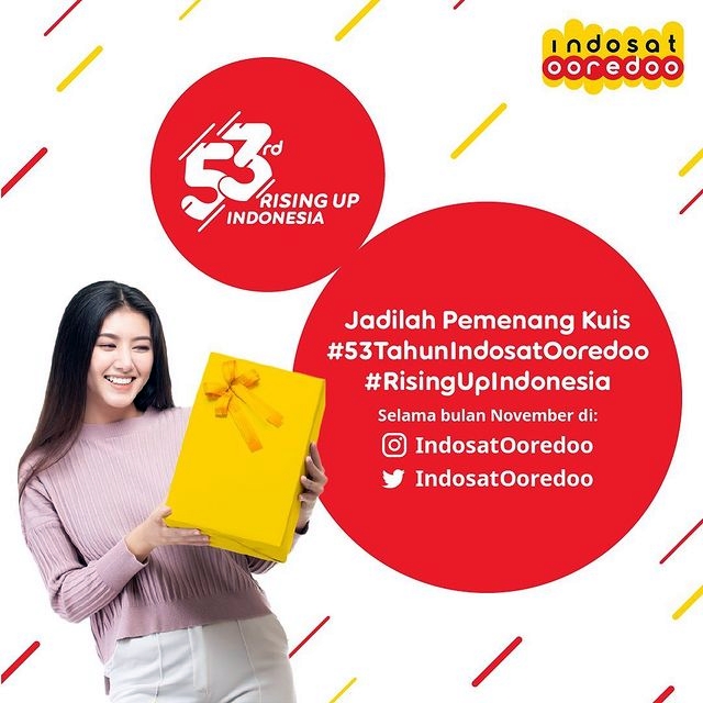 5 Promo menarik Indosat rayakan ulang tahun ke-53, Rising Up Indonesia