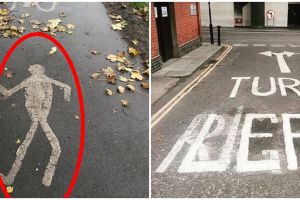 10 Desain marka jalan ini bikin orang yang lihat mikir dua kali