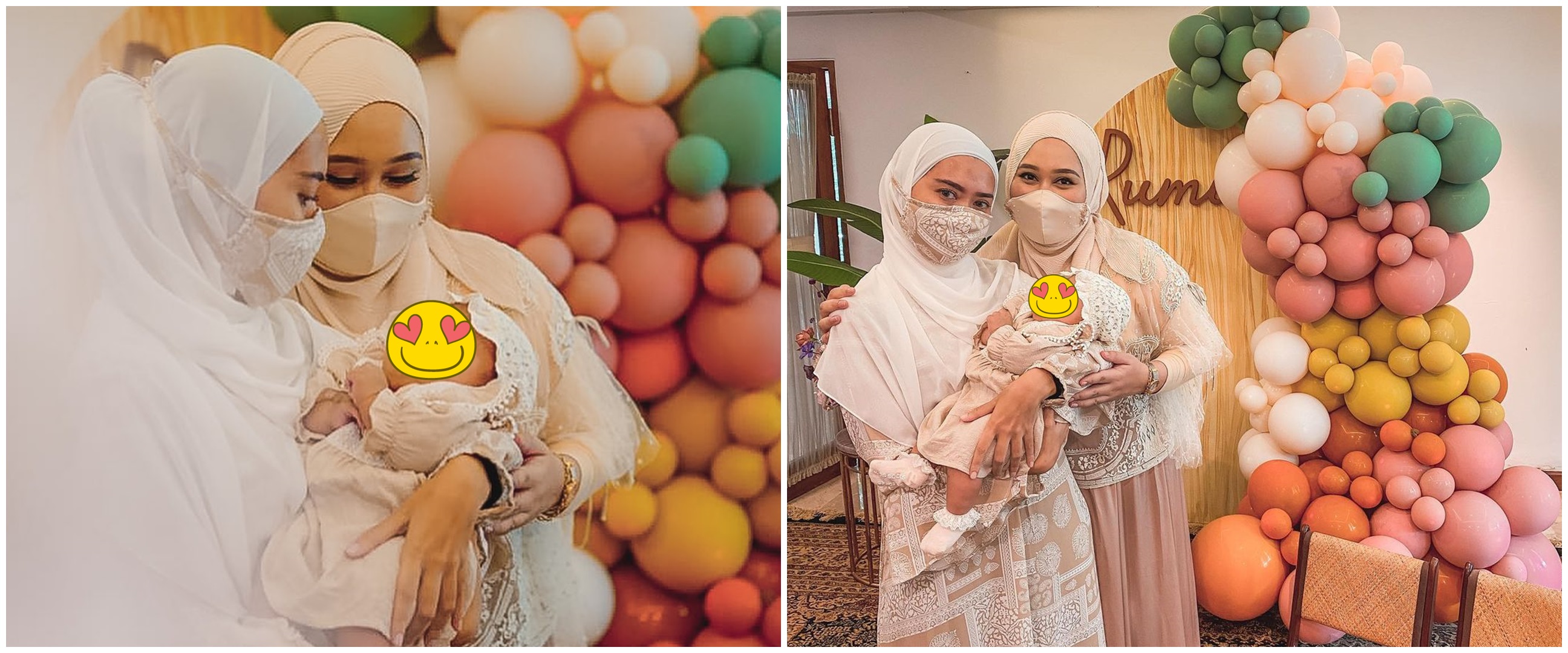 10 Momen akikah baby Rumi putri Dian Pelangi, dekorasinya unik
