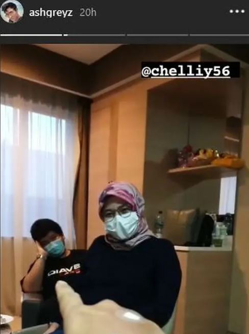 7 Potret kondisi terbaru Abash pacar Lucinta Luna, dirawat di RS