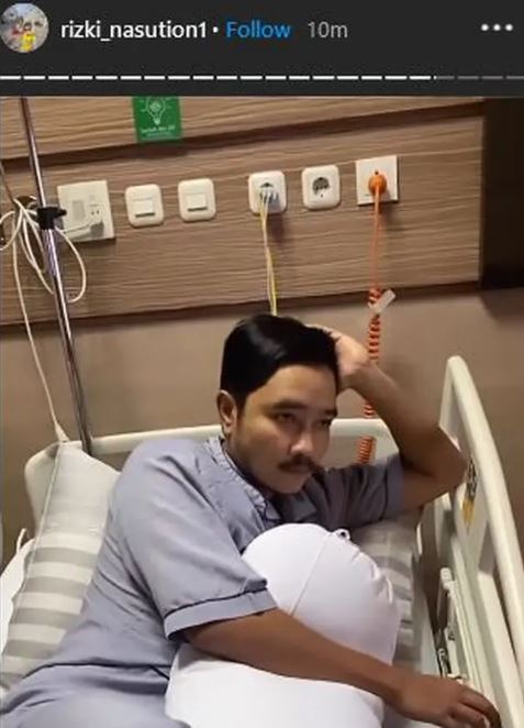 7 Potret kondisi terbaru Abash pacar Lucinta Luna, dirawat di RS