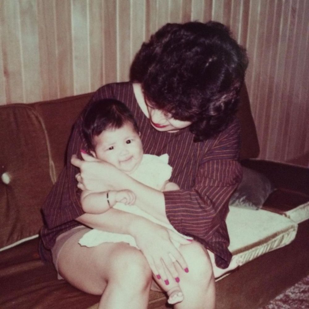 10 Transformasi Sharena Delon, cantik natural dari dulu