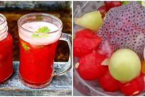 10 Resep minuman segar berbahan semangka, mudah dan cepat dibuat