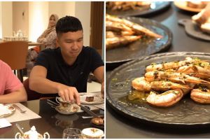 8 Potret dinner Nikita Willy dan Indra, undang private chef ke rumah