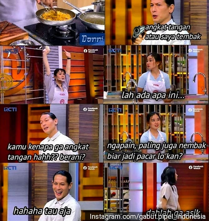 12 Meme lucu gombalan Chef Juna di Masterchef Season 7 ...