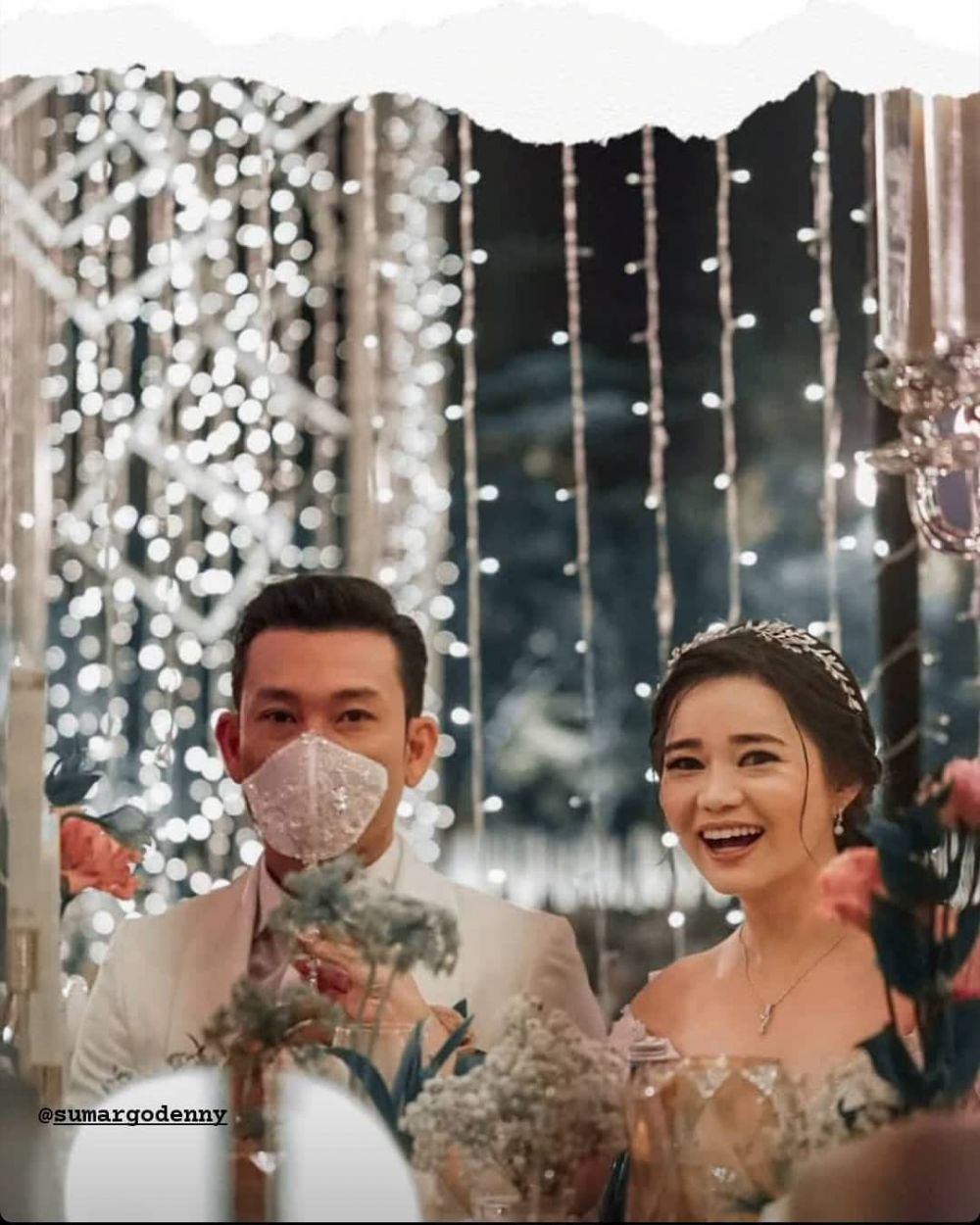 10 Momen pernikahan Denny Sumargo & Olivia Allan, penuh haru