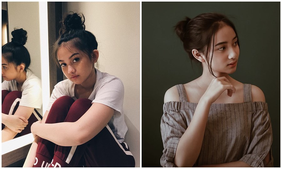 Dekat Athalla Naufal, ini 8 beda gaya Ansellma Putri dan Aisyah Aqilah