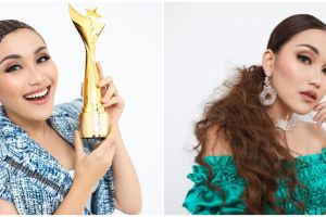 7 Pesona Ayu Ting Ting di Anugerah Dangdut Indonesia, raih 4 piala