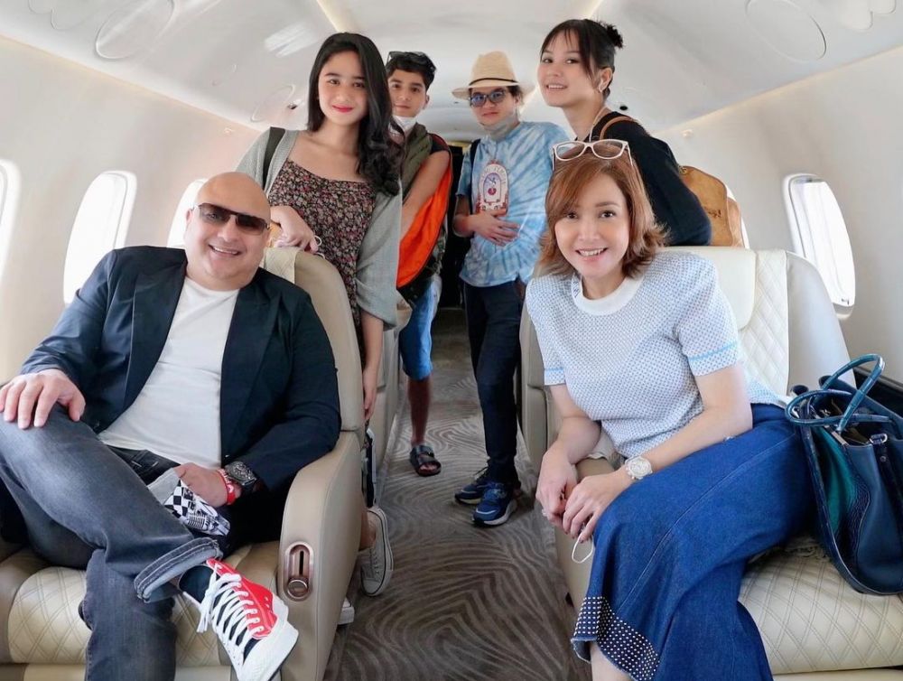 10 Momen Tissa Biani liburan di Bali bareng keluarga Dul Jaelani