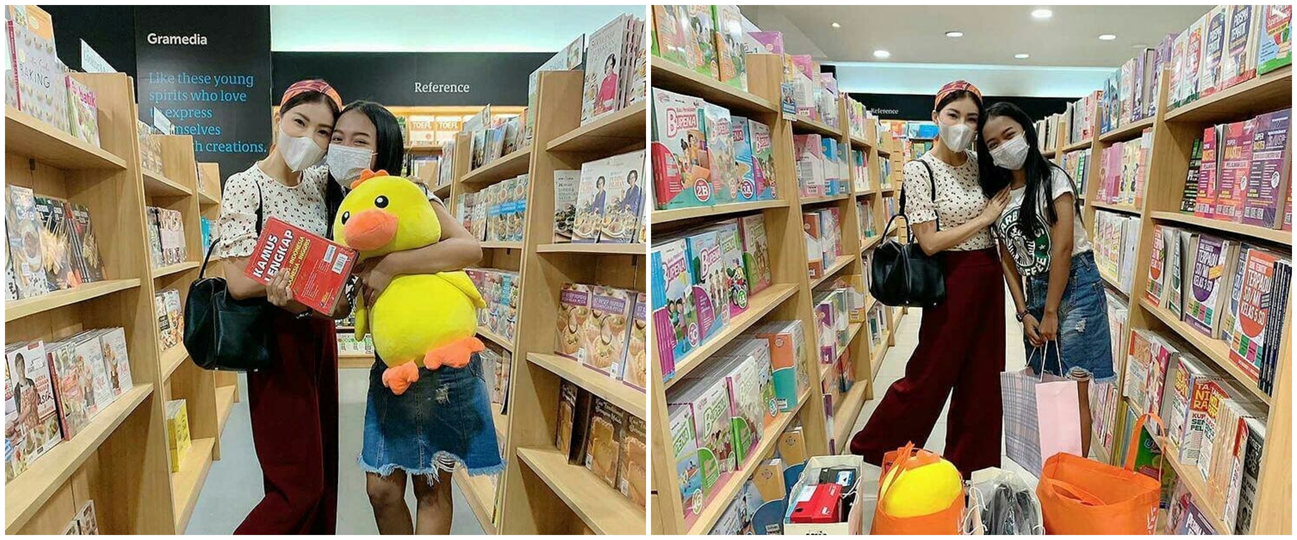 8 Momen akrab Sarwendah & Nissa penyanyi gerobak, belanja bareng