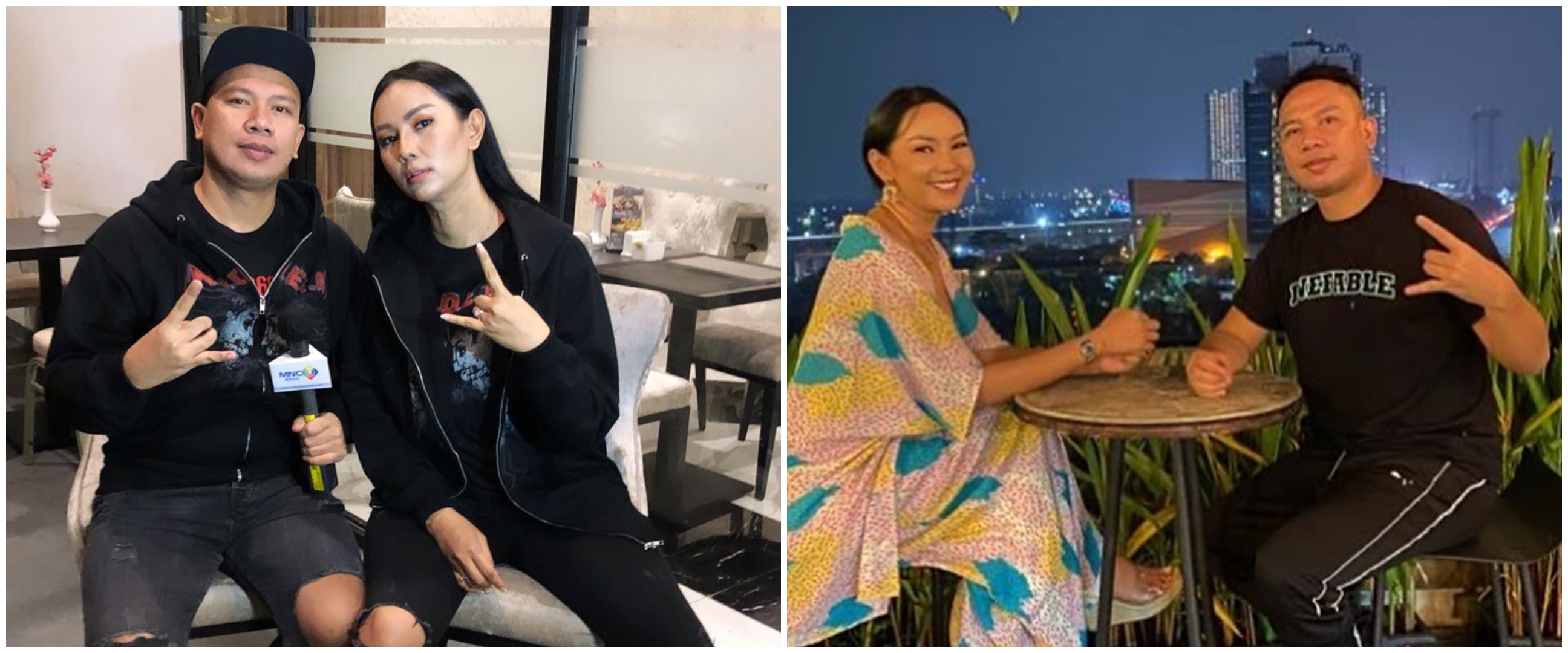 10 Momen Kalina Ocktaranny bareng keluarga Vicky, makin hangat & akrab