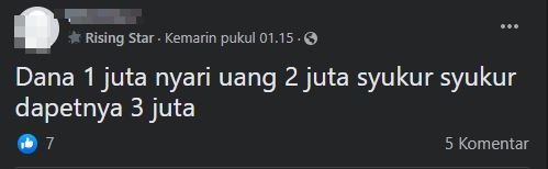 10 Status FB lucu orang butuh uang, bikin yang baca mikir dua kali