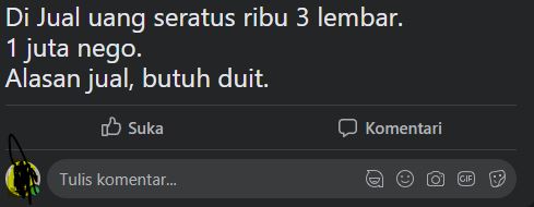 10 Status FB lucu orang butuh uang, bikin yang baca mikir dua kali