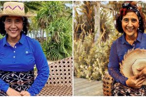 Viral Susi Pudjiastuti Tari Piring di atas beling, aksinya memukau