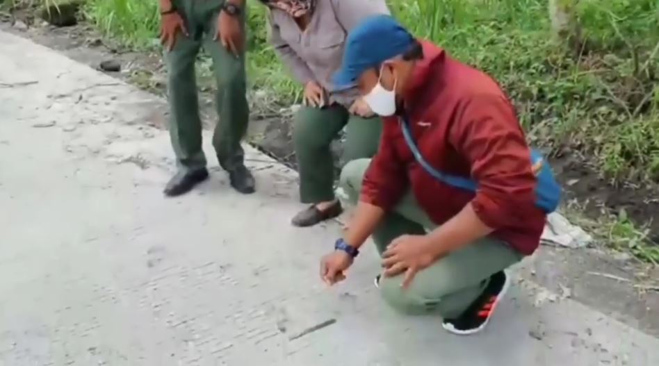 Viral jejak misterius di Gunung Merapi, begini faktanya