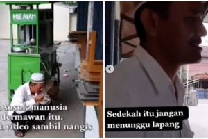 Alasan pria sedekah mi pangsit jualannya 100 mangkuk ini bikin salut