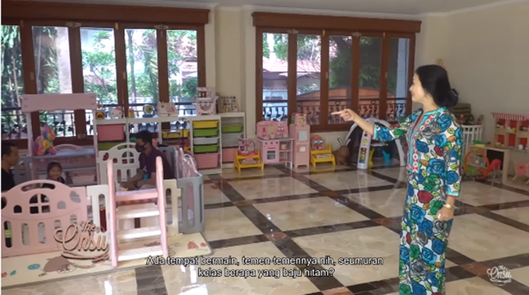 10 Potret area bermain anak Sarwendah, koleksinya bikin melongo