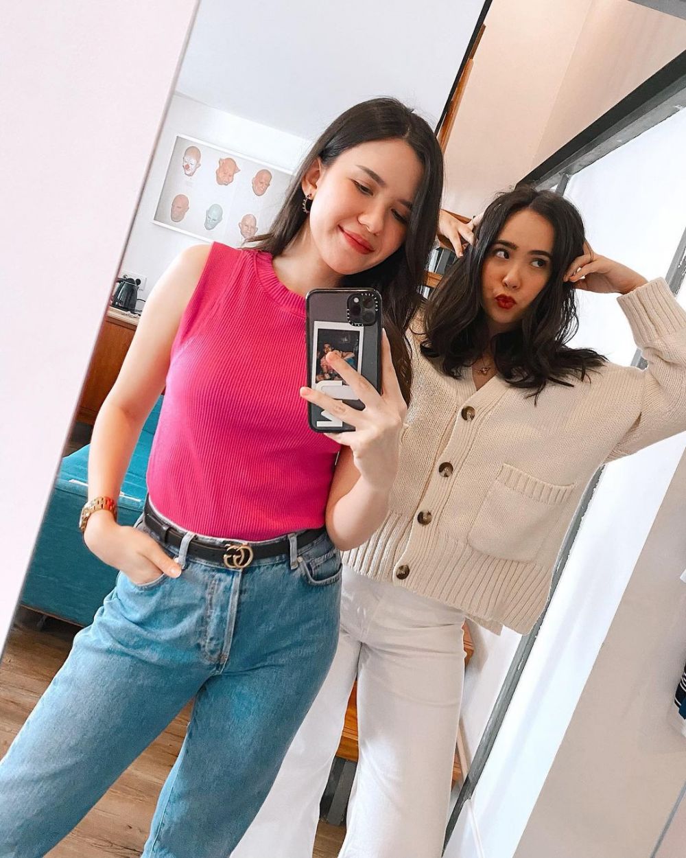 Bersahabat, ini 10 potret kebersamaan Michelle Joan dan Pamela Bowie