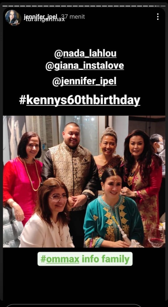 8 Momen Jennifer Jill rayakan ultah ipar, gayanya disorot