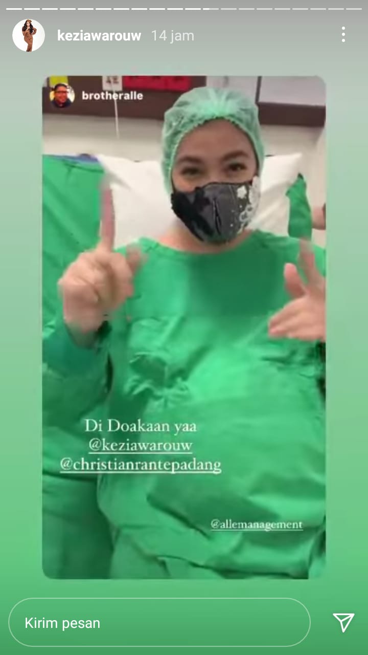 6 Momen Kezia Warouw melahirkan putri pertama, penuh haru