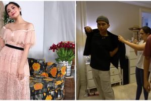 10 Momen Nagita Slavina dandani Dimas Ahmad, bak fashion stylist