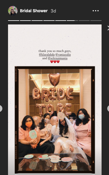 7 Momen bridal shower Audrey Teguh putri Mario Teguh, meriah abis