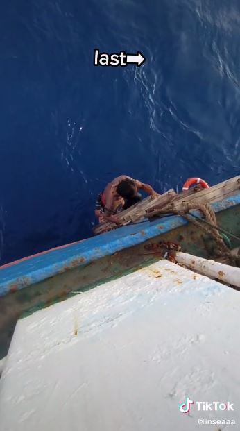 Viral penyelamatan nelayan yang terombang-ambing tiga hari di lautan