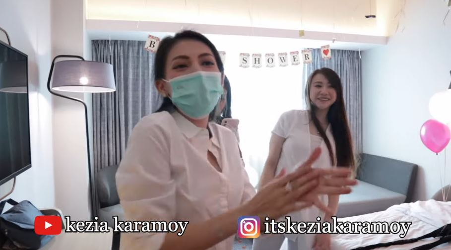 10 Momen bridal shower Steffy, dapat kejutan dari personel Cherrybelle