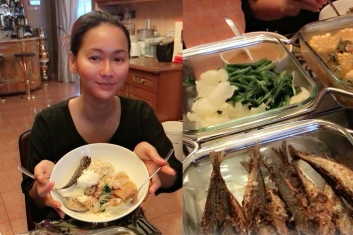 Menu sarapan 7 seleb ini Indonesia banget, punya Sandra Dewi disorot