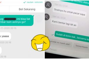 15 Balasan chat dari penjual online shop ini endingnya kocak