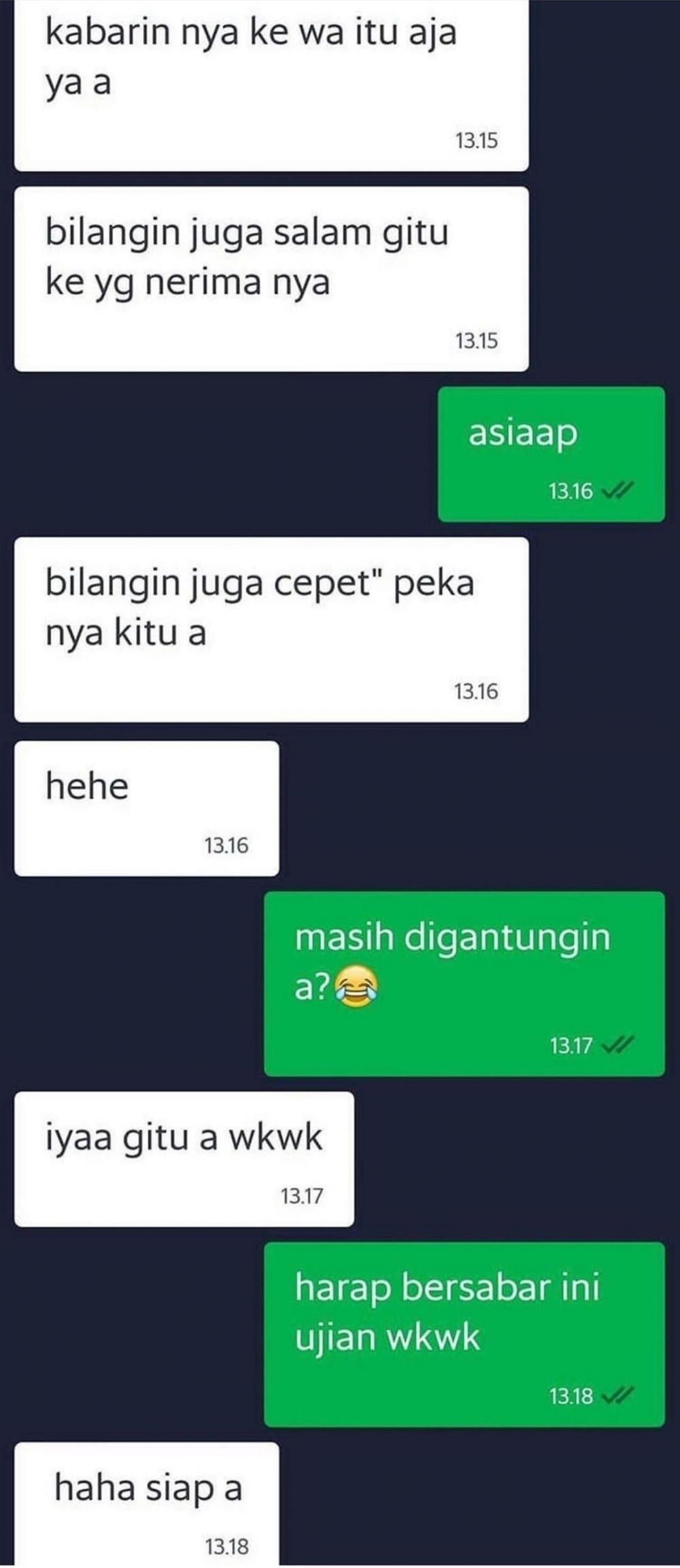 10 Chat curhat colongan pas pesan ojek online, bikin senyum baper