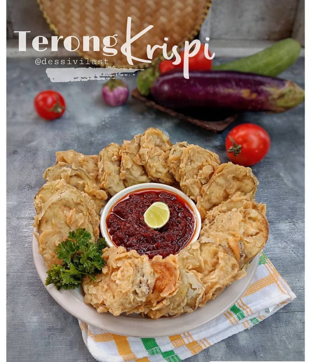 7 Resep camilan dari terong ala rumahan, enak dan sederhana