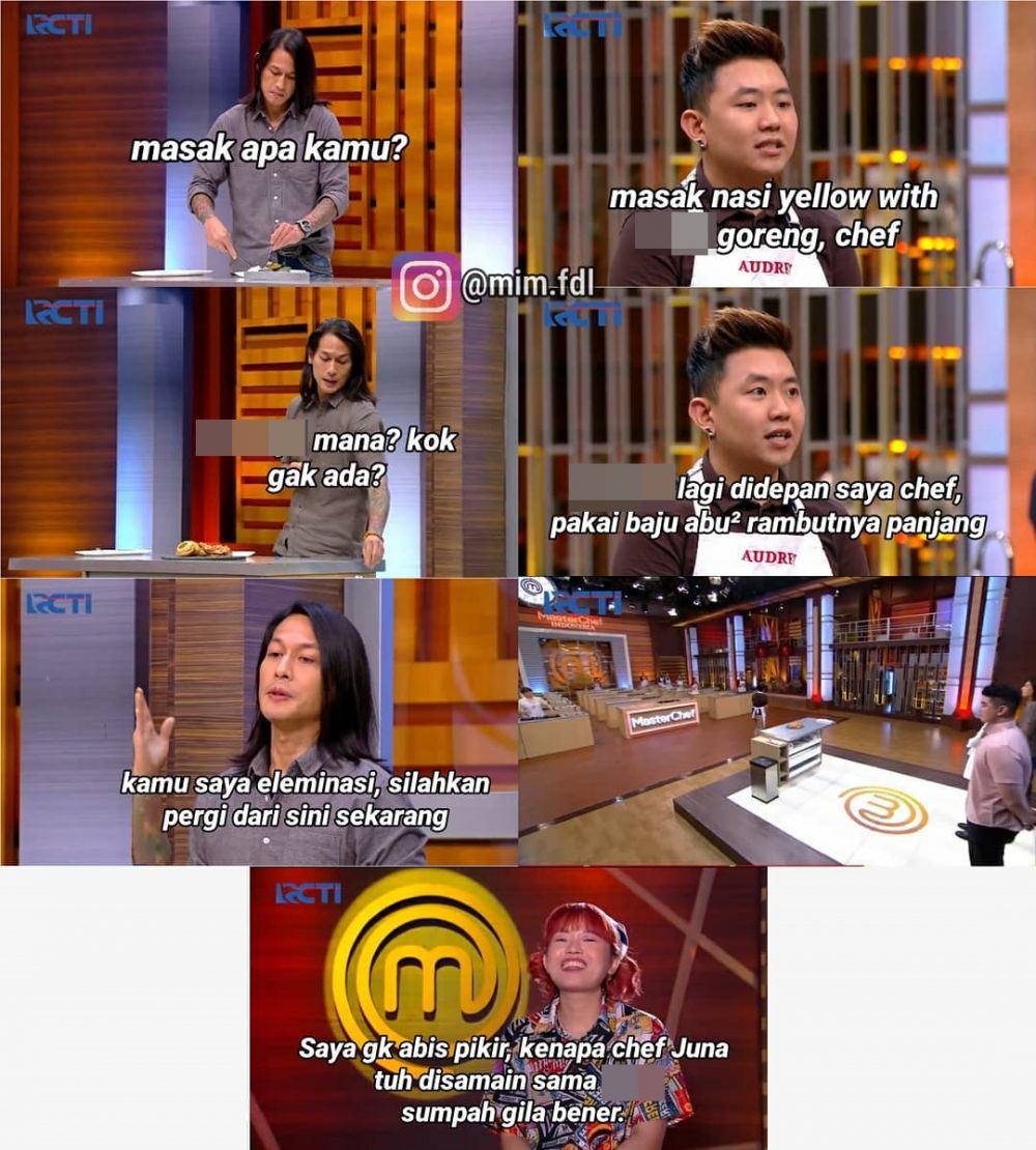 12 Meme lucu juri icip masakan peserta MasterChef season 7