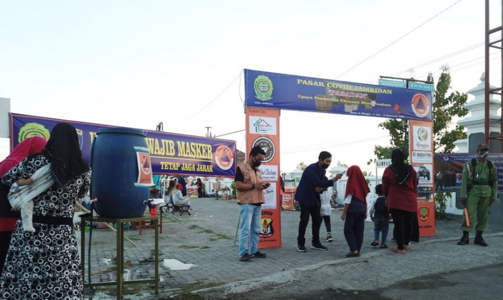 Pasar Covid Jambidan, upaya pemulihan ekonomi UMKM di tengah pandemi