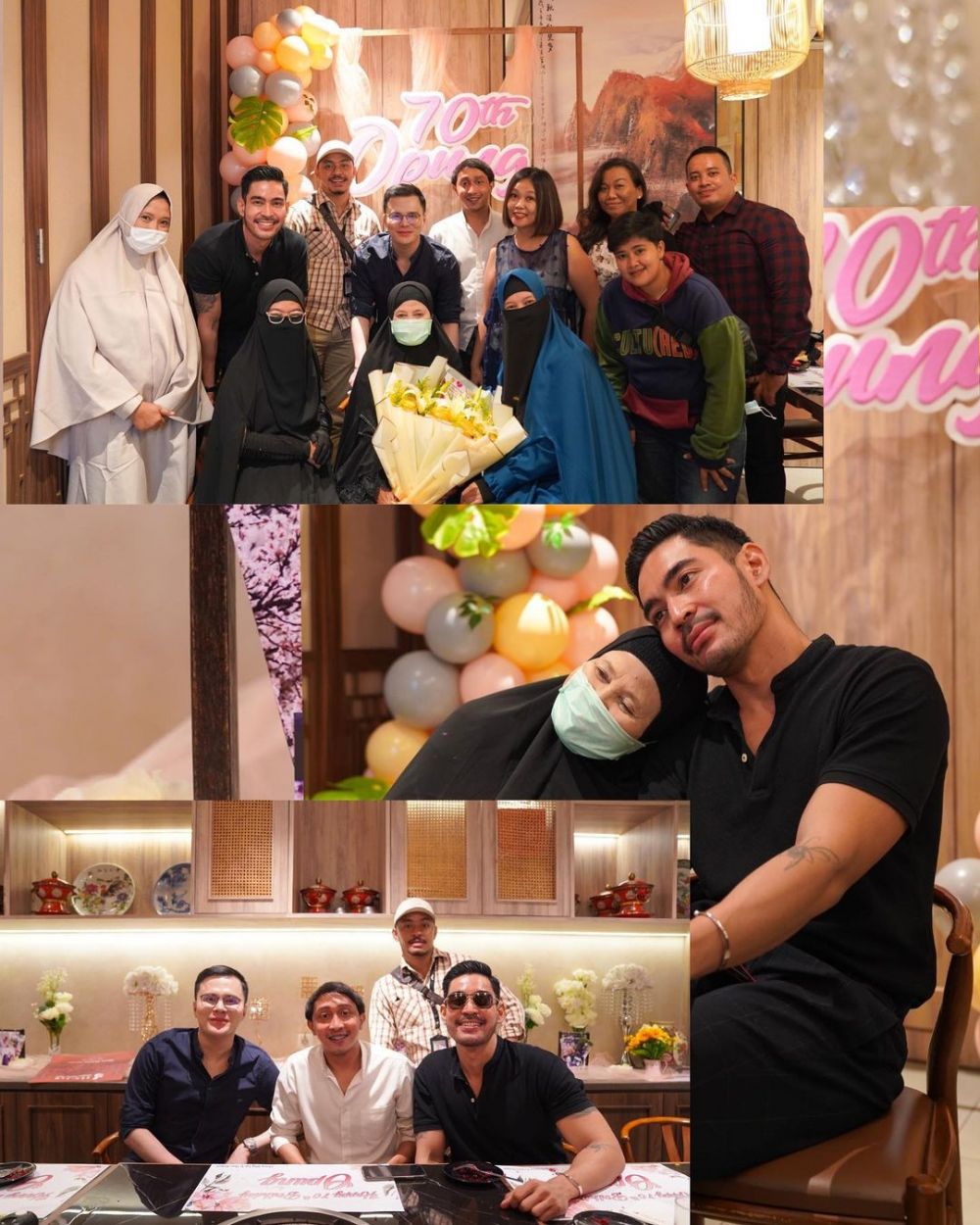 10 Momen ulang tahun ibunda Robby Purba, usianya curi perhatian