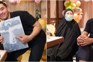 10 Momen ulang tahun ibunda Robby Purba, usianya curi perhatian