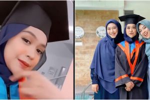 10 Potret wisuda online Ria Ricis usai 7 tahun kuliah