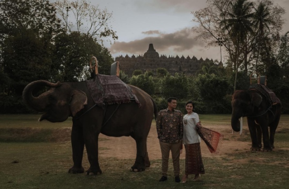 Gaya 10 seleb pemotretan dengan hewan, dari kambing hingga buaya