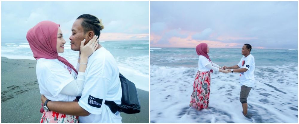 Momen mini honeymoon 7 pasangan seleb usai menikah