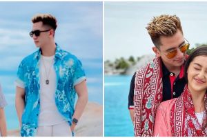 8 Momen mesra Verell Bramasta dan Ranty Maria di Pulau Bangka