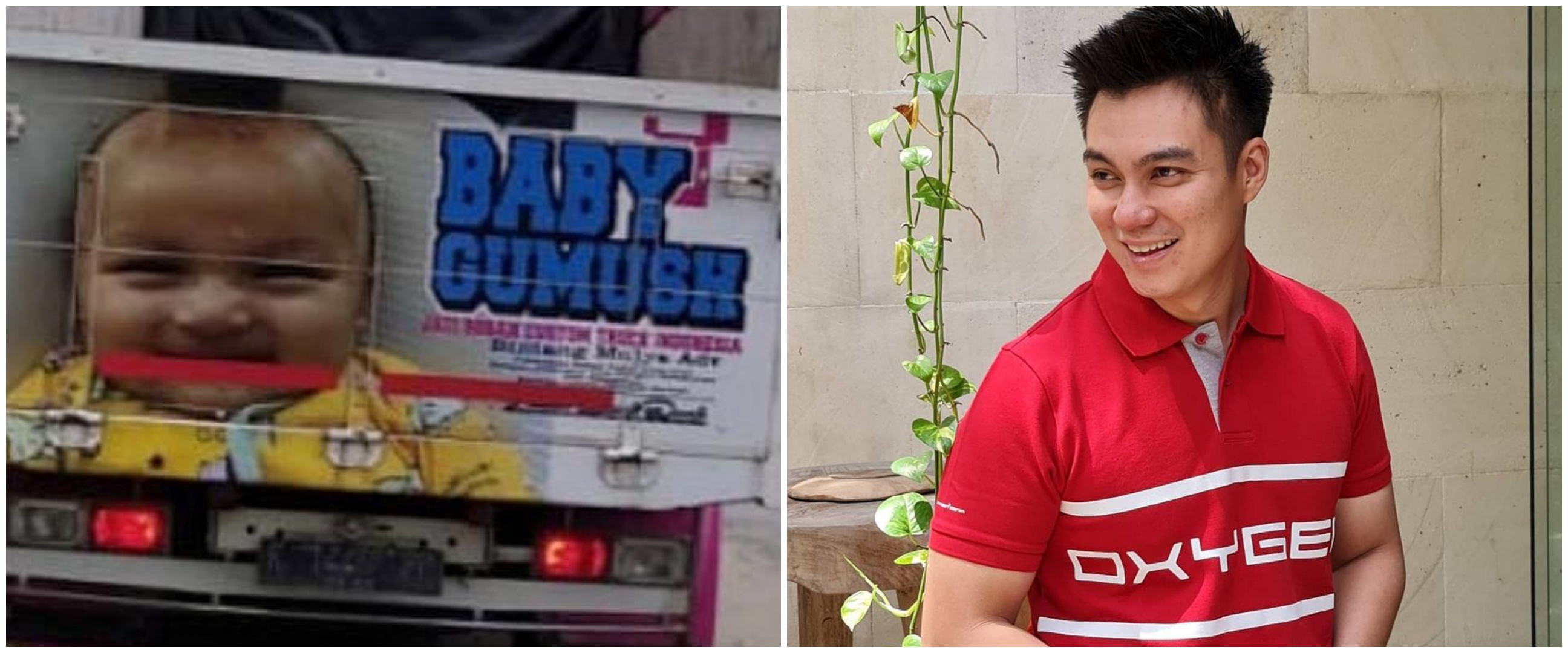 Wajah Kiano dipasang di bak truk, reaksi Baim Wong jadi sorotan