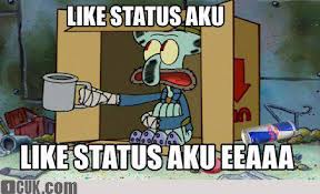 10 Meme orang 'ngemis' like ini bikin netizen tepuk jidat