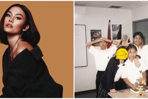 Potret masa sekolah 10 penyanyi pop Tanah Air, Agnez Mo imut