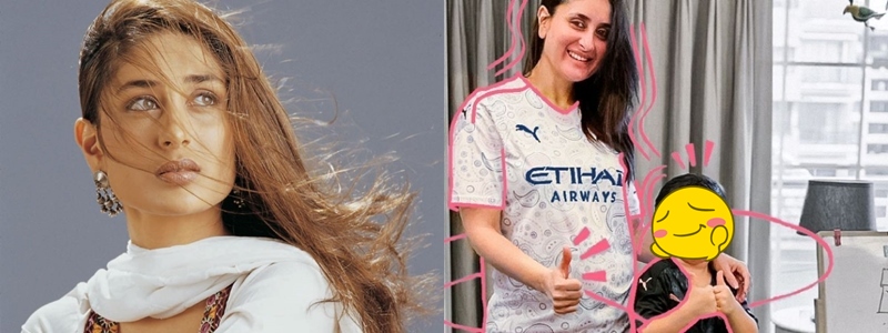 Potret awal karier dan kini 10 aktris Bollywood, Kareena Kapoor imut